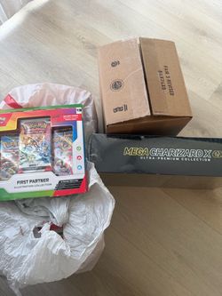 Pokemon partner series 1 and Charizard UPC