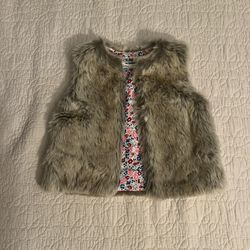 Girls Fur Vest