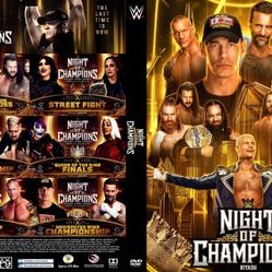 Wwe Night Of Champions 2025 With Countdown W/dvd Case 2 Disc Dvd