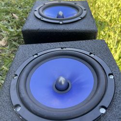 6.5" Audiotek Speakers 
