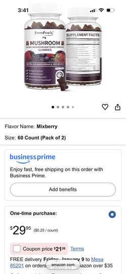 Green People Mushroom 16 In 1 Gummies