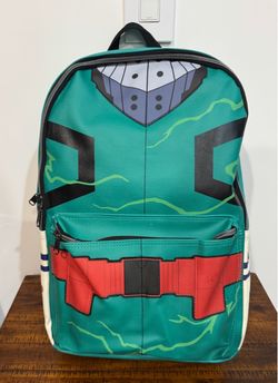 Brand new Loungefly My Hero Academia Deku Cosplay Backpack
