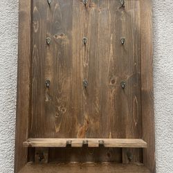 Baseball Bat and Hat Rack