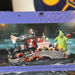 Nightmare Before Christmas Mayors Car Scene With Lights And Music 