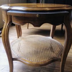 Antique Coffee Table And End Table 