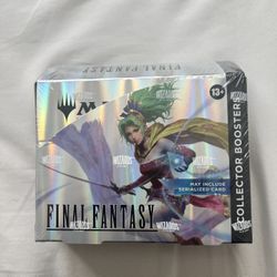 Sealed Final Fantasy Magic The Gathering collector Box
