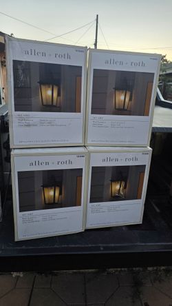 allen + roth Outdoor Wall Light