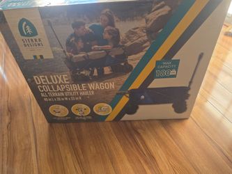 Sierra Designs Deluxe Collapsible Wagon – BRAND NEW – $90