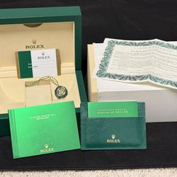 Rolex empty box full set Datejust