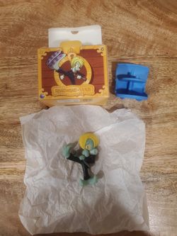 NEW Squidward x Sanji #5 figurine from the McDonald's Happy Meal SpongeBob SquarePants Kids Toy