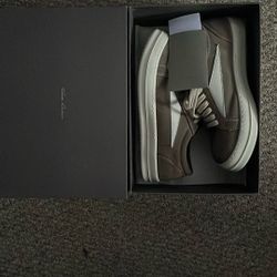 Brown Rick Owen Vans 43 (With Box)