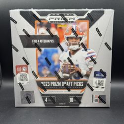 2023 Panini Prizm Draft Picks Football Hobby Box (Sealed)