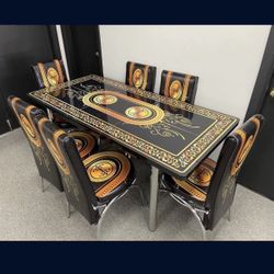 New In The Box 📦 Dining Table With 6 Chairs - Delivery Available 