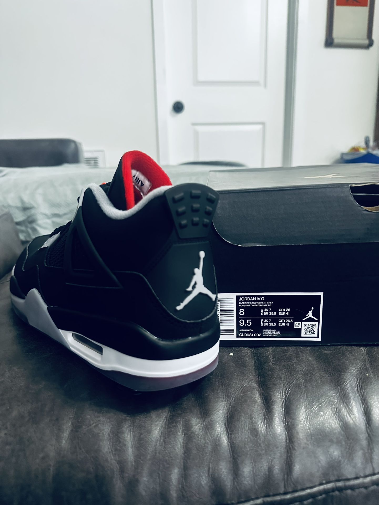 Air Jordan IV Golf ‘Bred’
