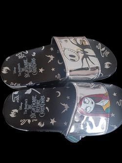 Jack Frost Slides Silver Sz 8,9,10