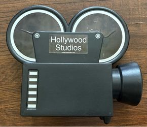 Vintage Camera Hollywood Studios piggy bank 1998