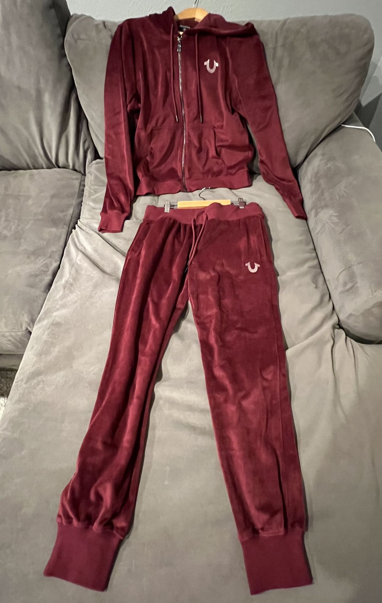 True Religion Velour Track Suit