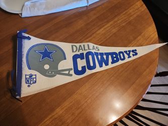 Vintage Dallas Cowboys Felt Pennant