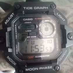NEW CASIO TIDE GRAPH