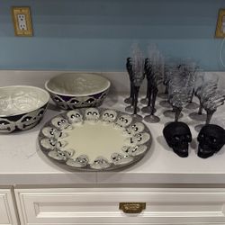 Skull Halloween Party Set 