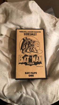 1943 antique batman vhs - black and white