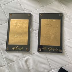 Baseball Gold Cards