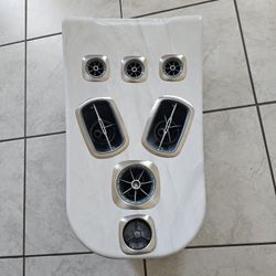 LIKE NEW Bullfrog Spas Platinum & Brushed Stainless Steel 217 Versa 50 GPM JetPak
