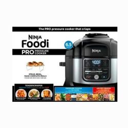 NINJA Foodi 10-in-1 6.5-Quart Pro Pressure Cooker Air Fryer Multicooker (Stainless - Model: OS300)