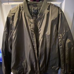 New Look Green Bomber Jacket - Women’s 3X
