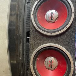 12" Subwoofers In A box