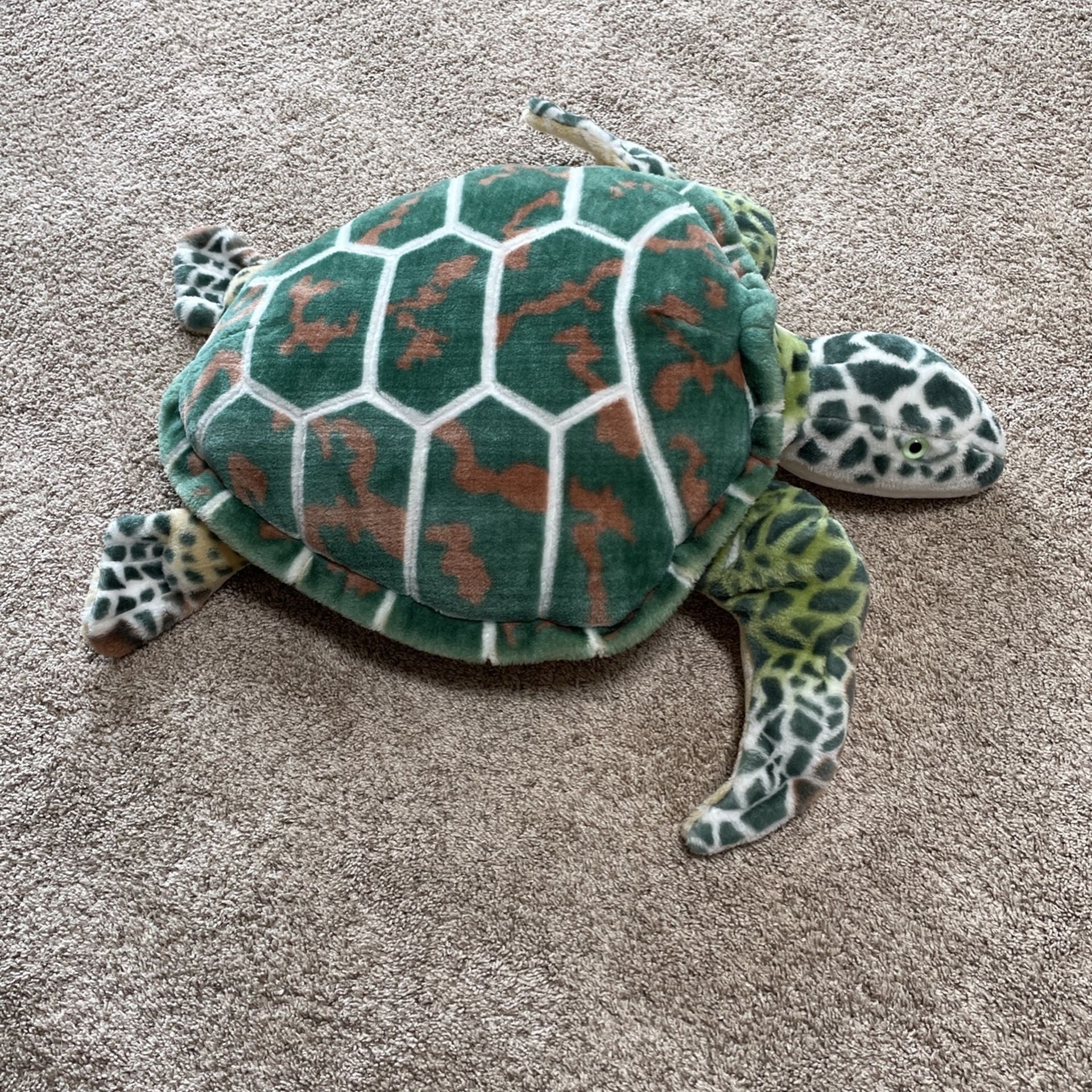 Giant Melissa And Doug Plush Sea Turtle