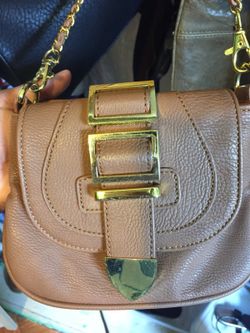 Brown cross body