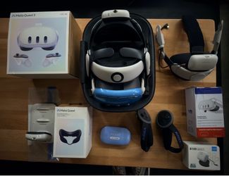 Meta Quest 3 512 GB and accessories