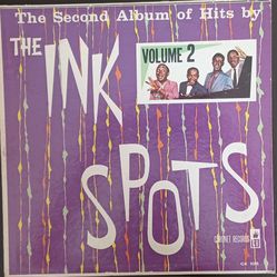 "The Second Album Of Hits By The Ink Spots" 1961 CORONET Orig 1st press CX- 105