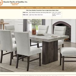 New Dinning table set