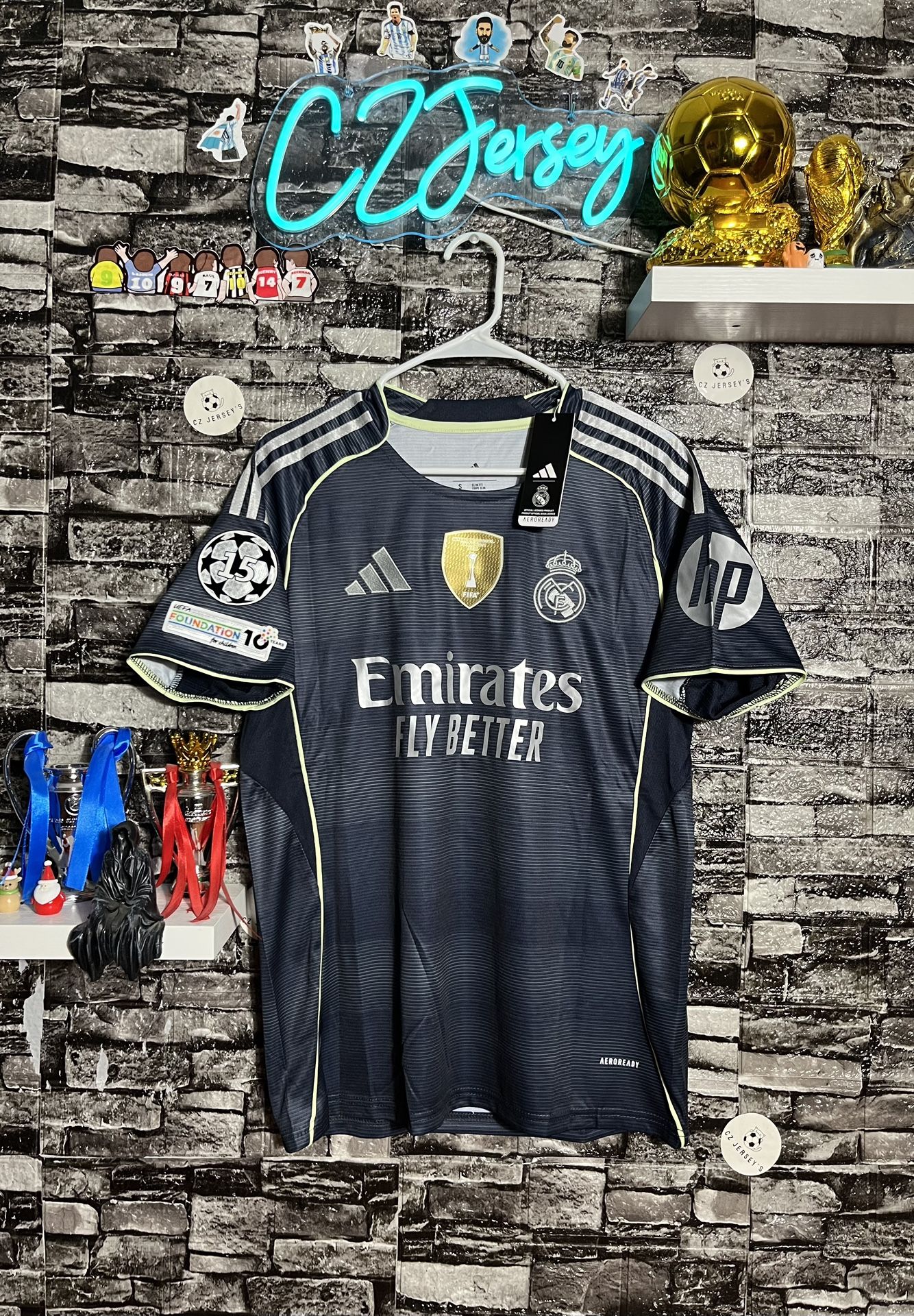 25/26 Real Madrid Away UCL Match Jersey (Fan Version) 