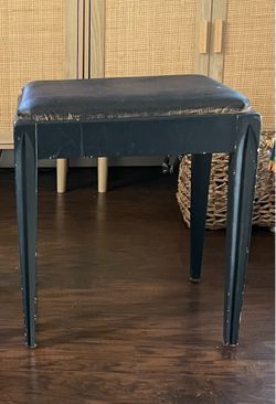 Vintage sewing machine stool