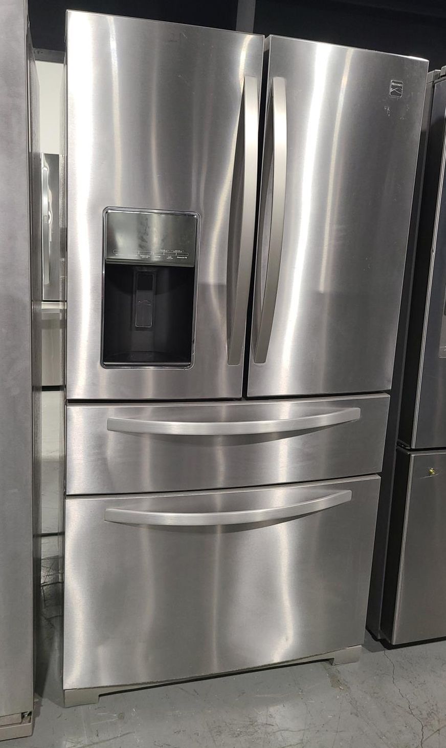 Kenmore 4 Door Stainless Steel Refrigerator Fridge