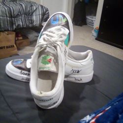 Graffiti Painted Reebok Classics