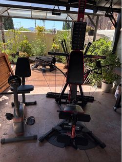 Bowflex workout machine