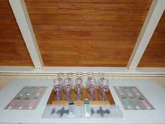 Stella Artois Acrylic Chalices & Colorful Bottle Openers Bundle (Great for Patio & BBQs!)