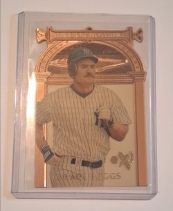 Fleer SkyBox 1997 EX 2000 Wade Boggs Hall or Nothing Insert #6/20 Yankees