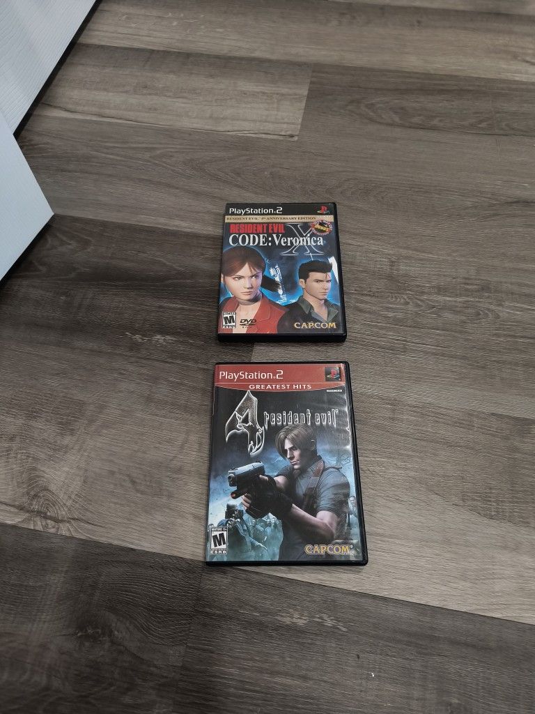 Resident Evil Games For Ps2