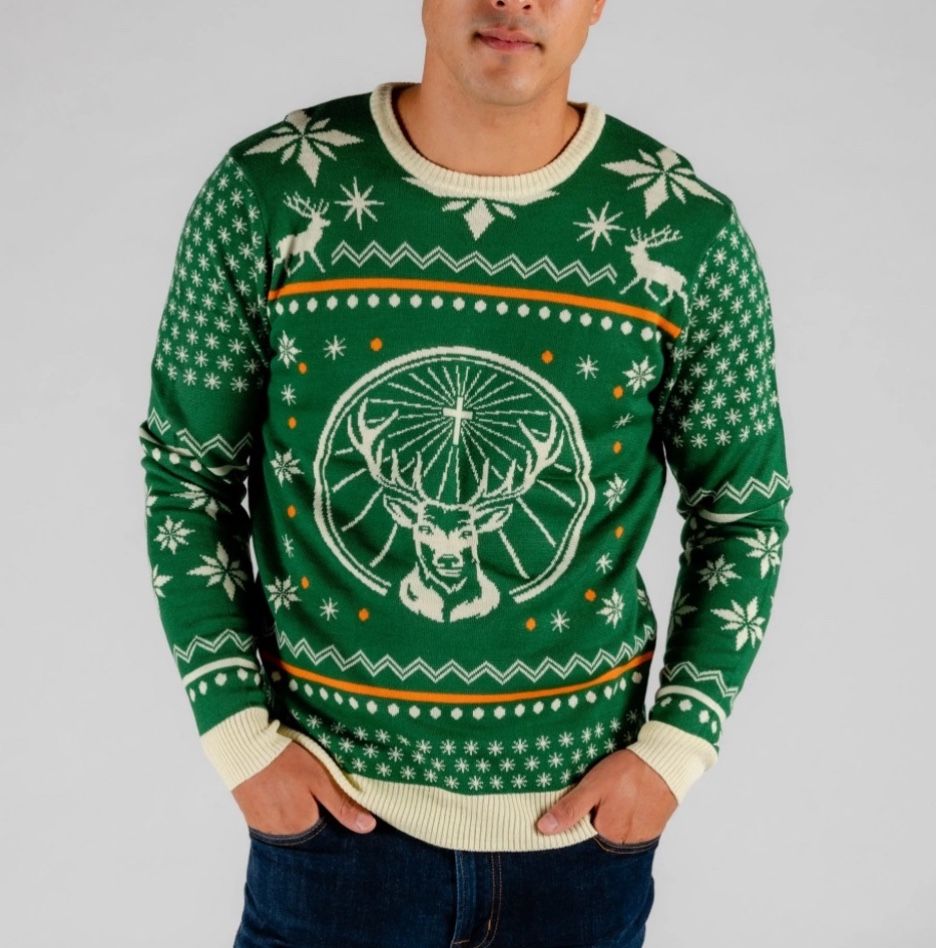 Shinesty Men's Jägermeister Christmas Sweater