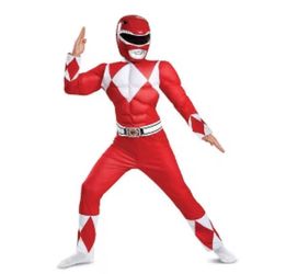 Power Rangers Red Ranger Costume size 4-6