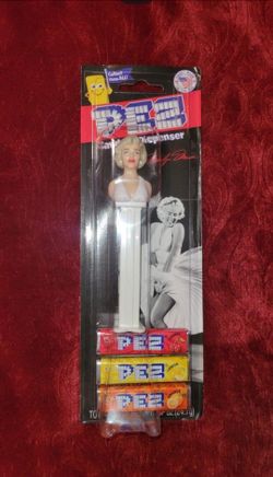 NEW Marilyn Monroe Collectible PEZ Candy Dispenser With Candy Price Is Firm Cash Only
