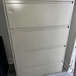 4 Drawer Lateral Filing Cabinet 