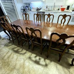 Elegant Wooden Dining Set