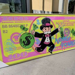 Monopoly Glossy Large Wall Art 