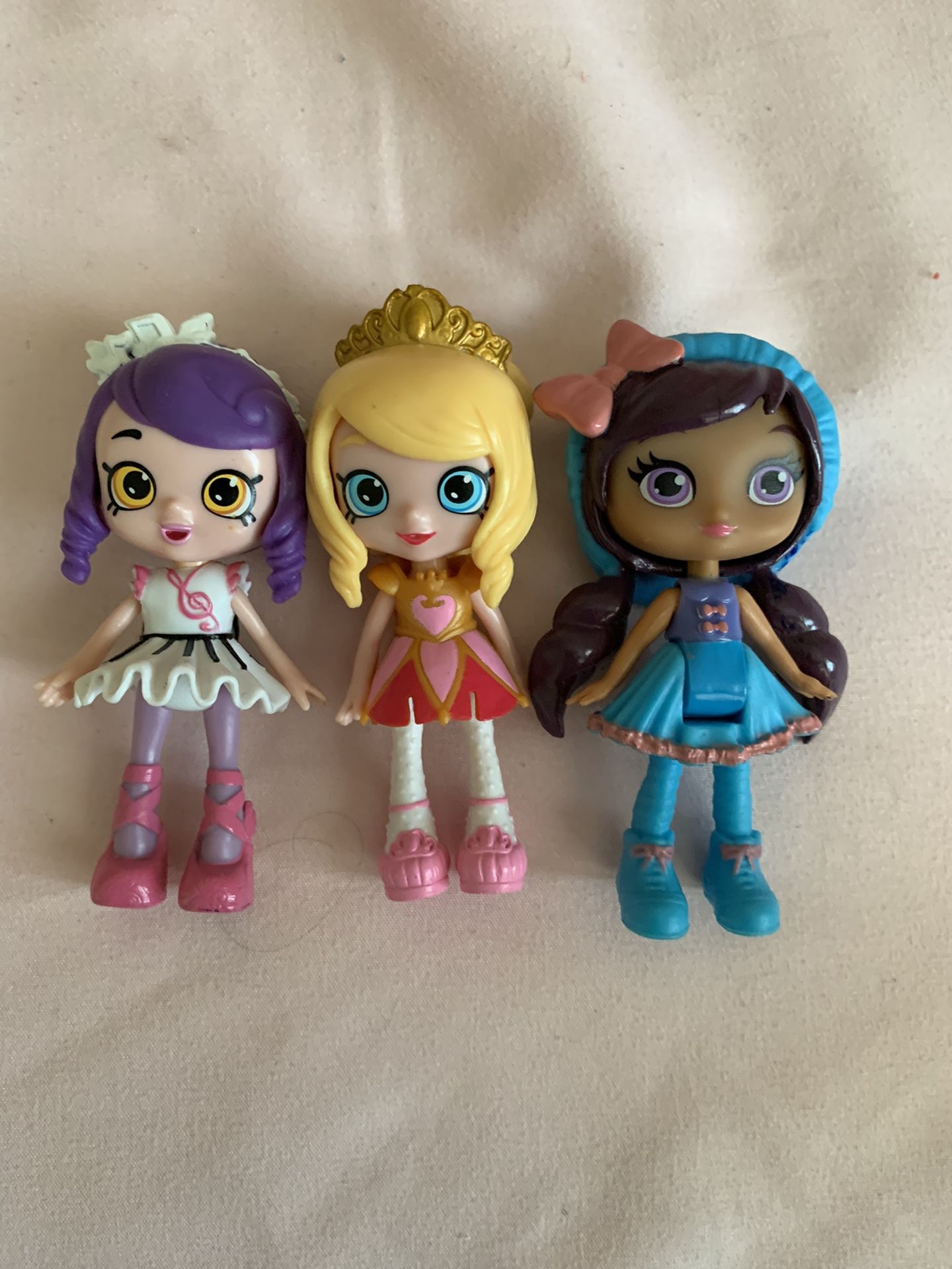 Shopkin Dolls (Lot Of 3)